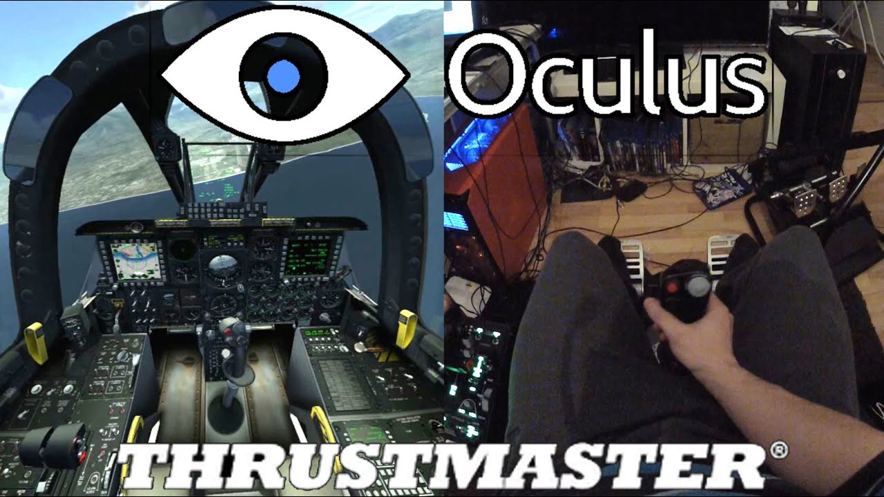 ✈️ DCS A-10C - Oculus Rift DK2 - Thrustmaster Warthog