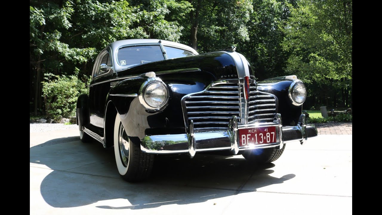 1941 Buick Special Eight Sedanette video for sale.. (SOLD)