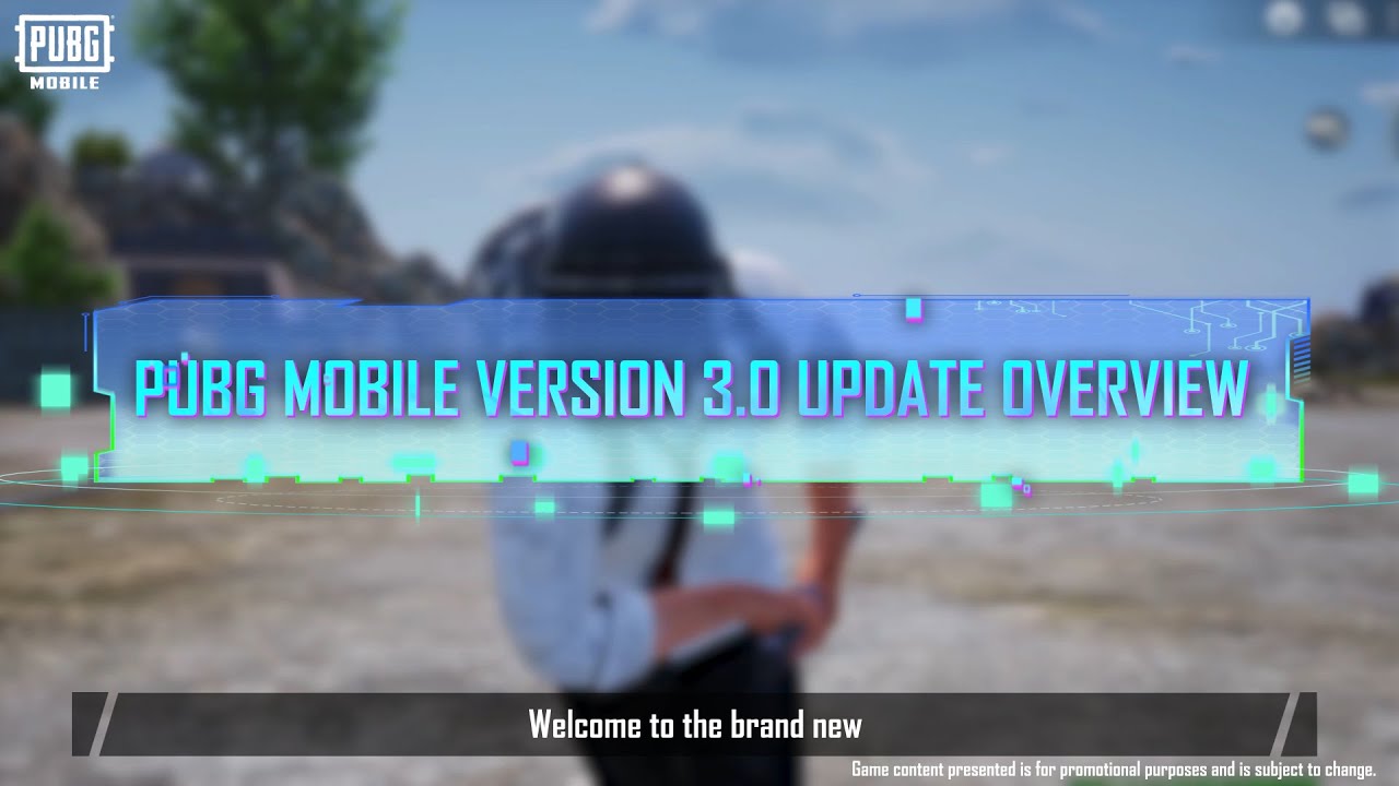 PUBG MOBILE | 🧠 Knowledge is power! 💪 3.0 Patch Notes are here!