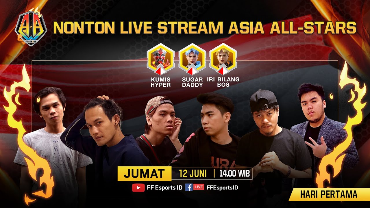 [2020] Free Fire Asia All Stars | Day 1 | Influencers