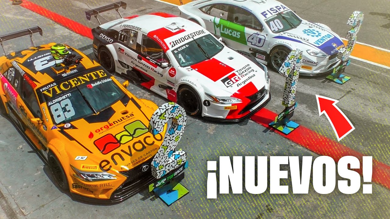 ASI LUCEN los Autos 2022 del TOP RACE V6 - 1&deg; Fecha Bajo la LLUVIA en Buenos Aires!