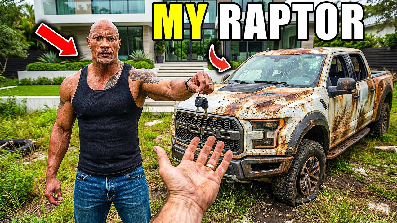 Dwayne Johnson Gave Me His Burned Ford Raptor — I Restored It From Ashes