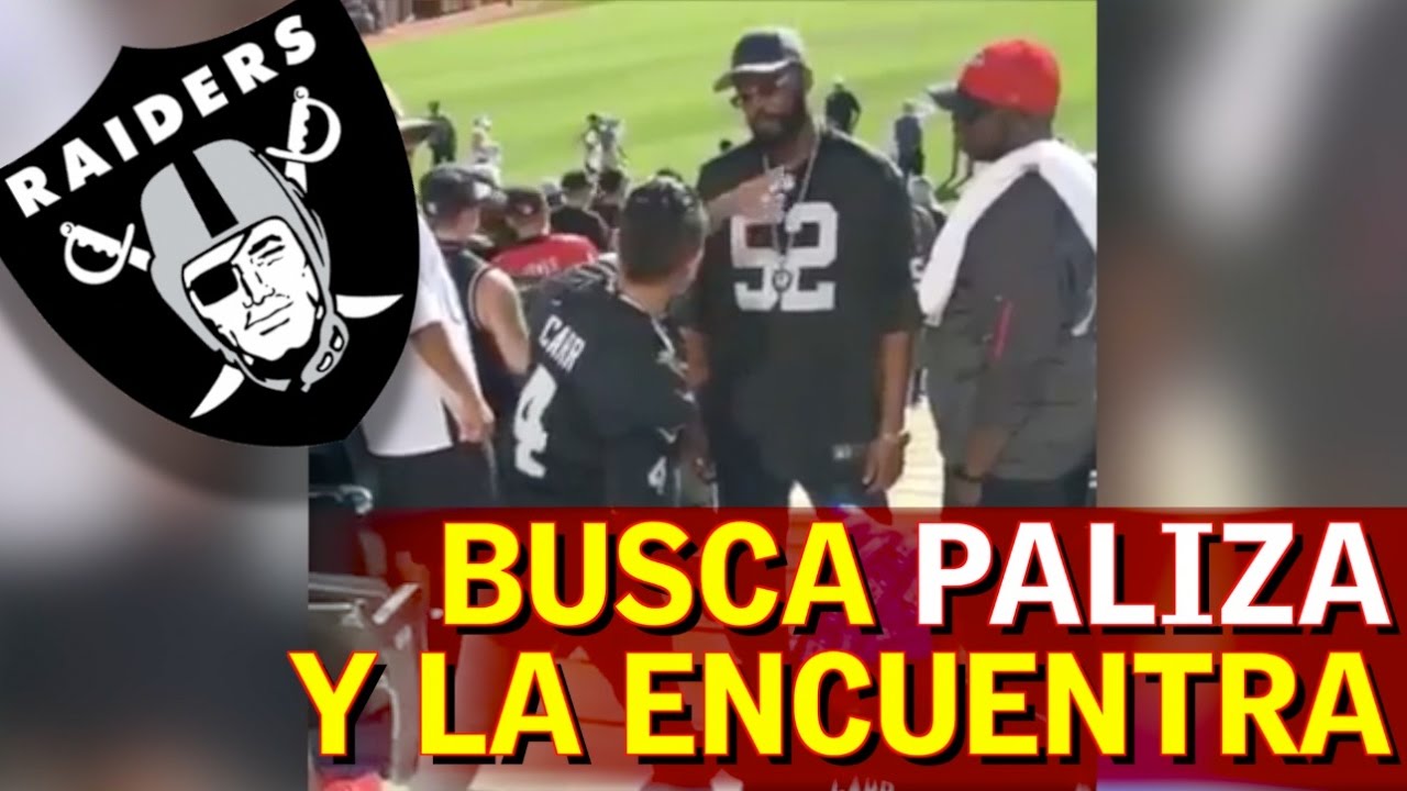 Pelea entre fans de los Oakland Raiders: Qui&eacute;n busca, encuentra...