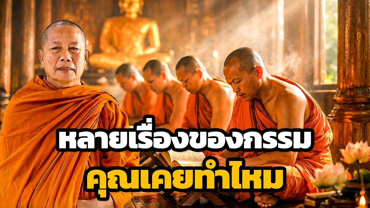 กรรม..เรื่องของชีวิตคน ธรรมะคลายทุกข์ พระมหาบุญช่วย ปัญญาวชิโร