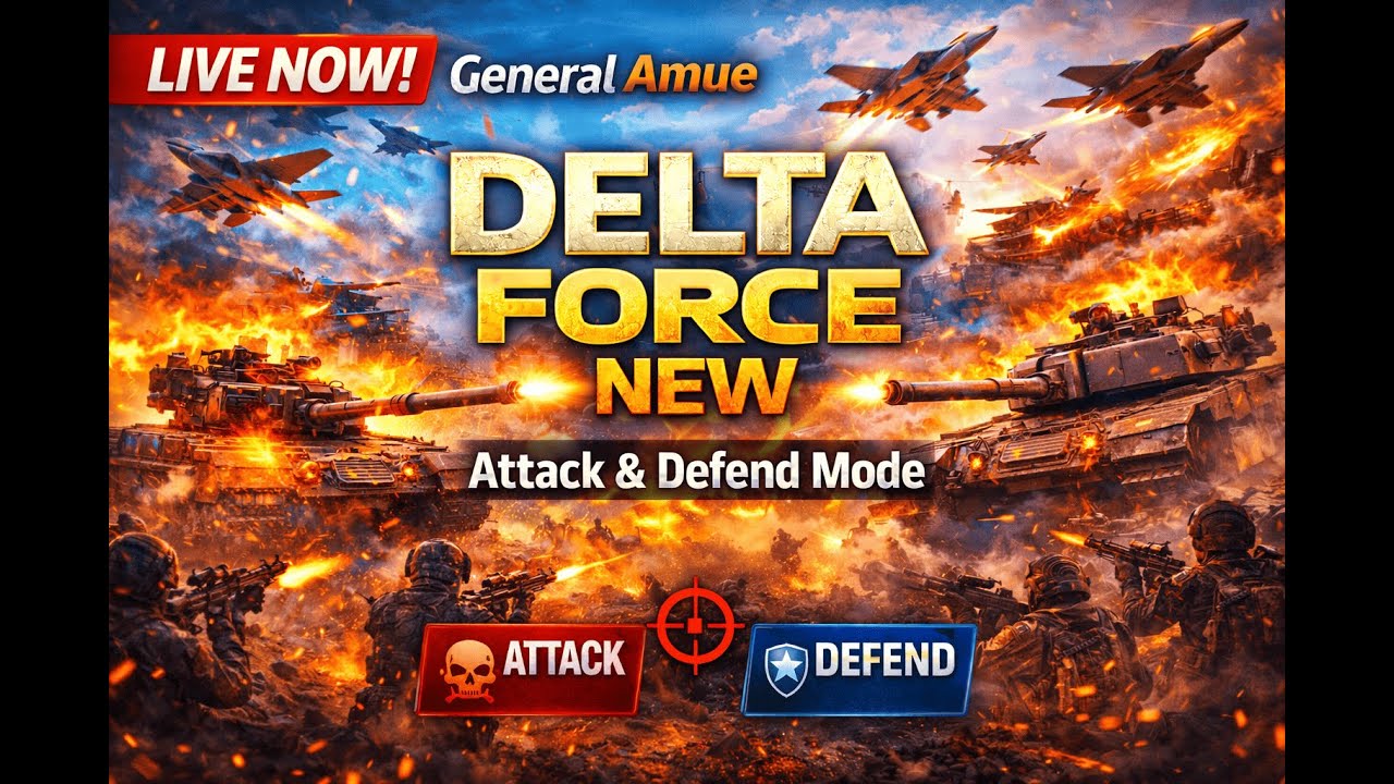 Delta Force (2025) Live Gameplay | New Tactical FPS | General Amue