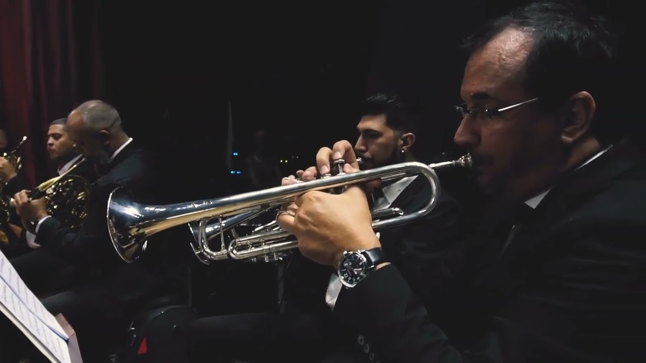 Trecho Orquestra filarmônica municipal de AGUAÍ 