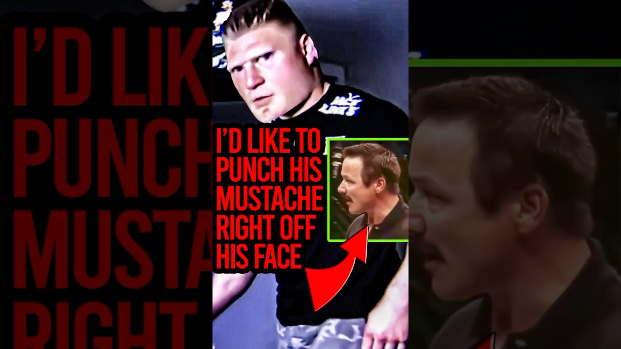 Brock Lesnar Blows Door Off Hinges With A Punch! #UFC #MMA