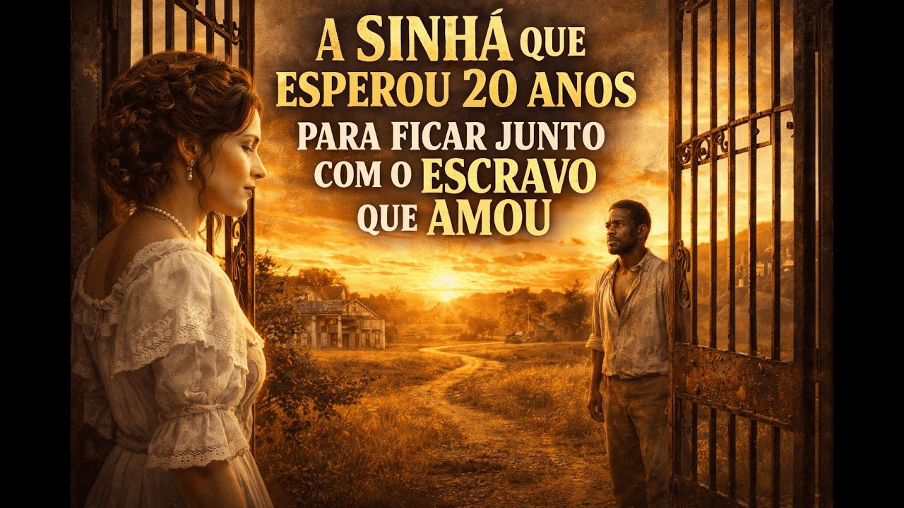 A SINHÁ que esperou 20 anos PARA FICAR JUNTO COM O ESCRAVO que amou