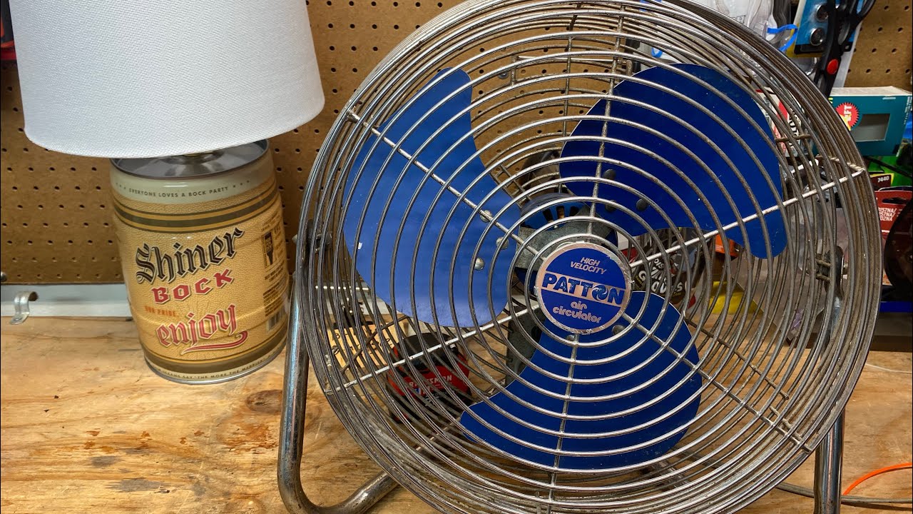 Repaired With a PENNY! Free Patton Fan
