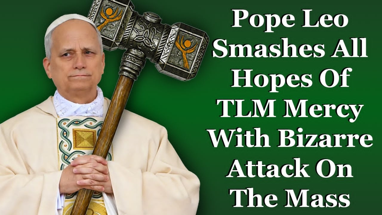 BREAKING: Pope Leo Smashes All Hopes Of TLM Mercy With Bizarre Attack On The Mass