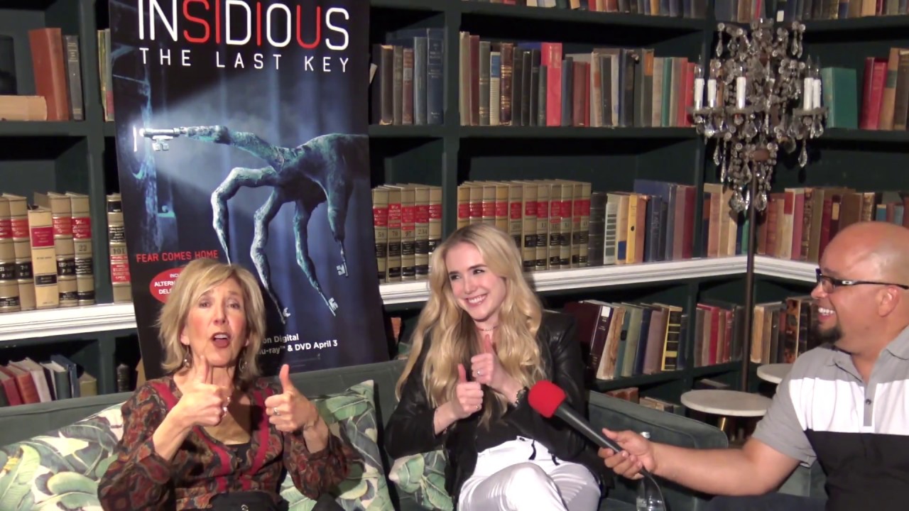 Lin Shaye & Spencer Locke on Insidious: The Last Key - Exclusive Interview!