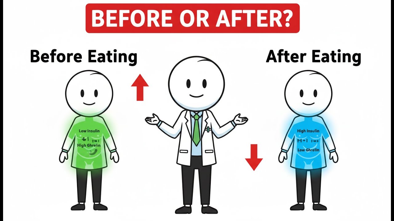What Really Happens When You Walk Before Eating vs After Eating (Science Explained)