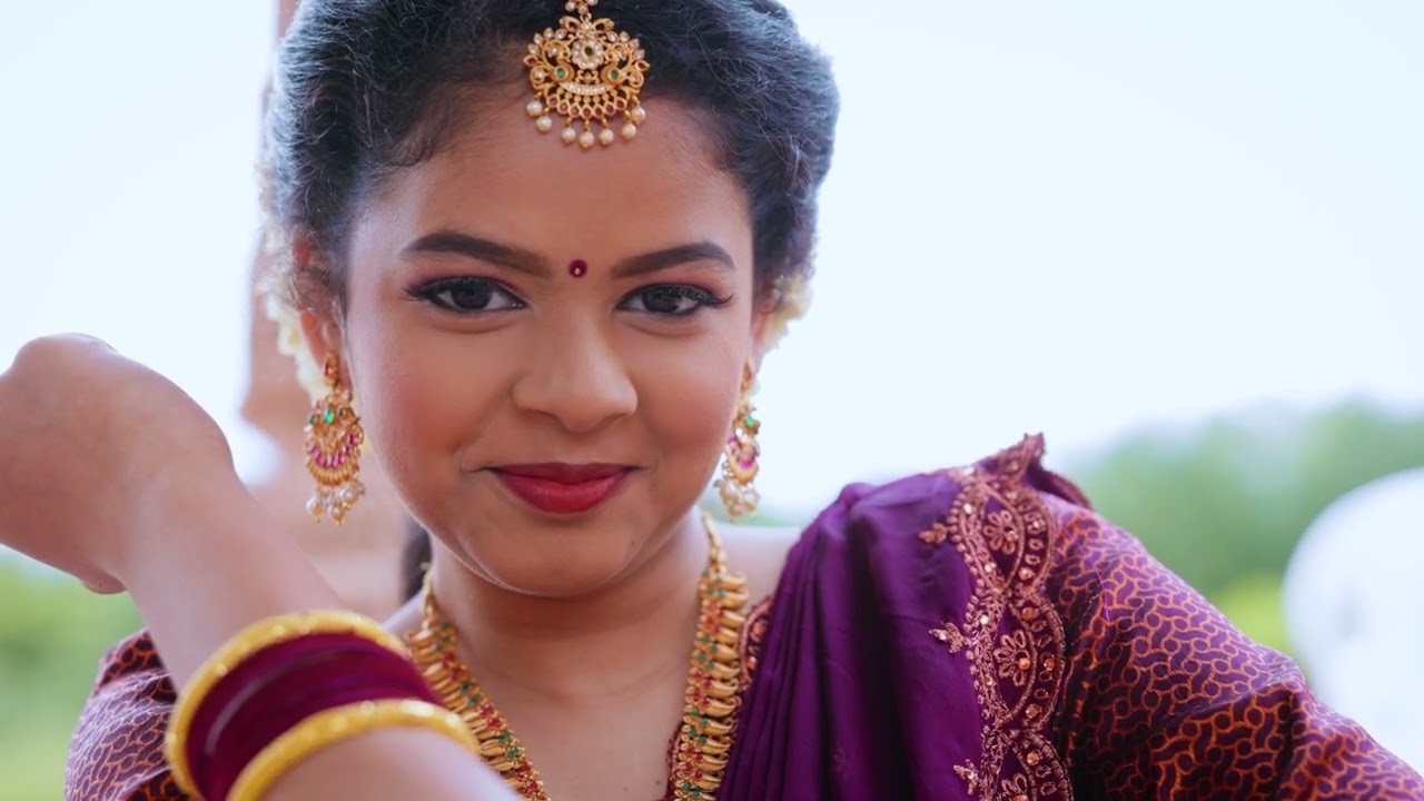 Danushika saree ceremony - 4K