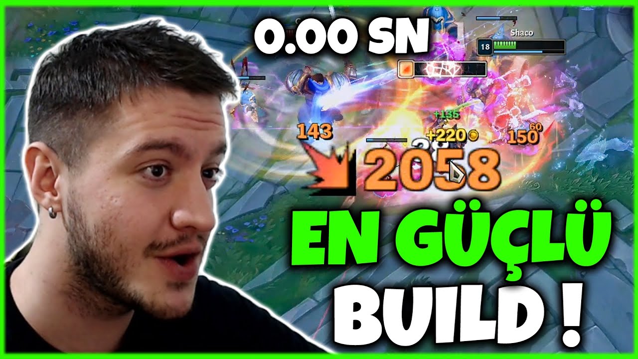 SHACONUN EN GÜÇLÜ BUILD VE RÜNÜ ! (0.00 SANİYE TEK)