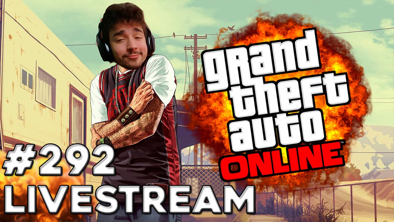LIVESTREAM #292 NA DESCONTRA NO GTA V - CORRIDAS , ETC...