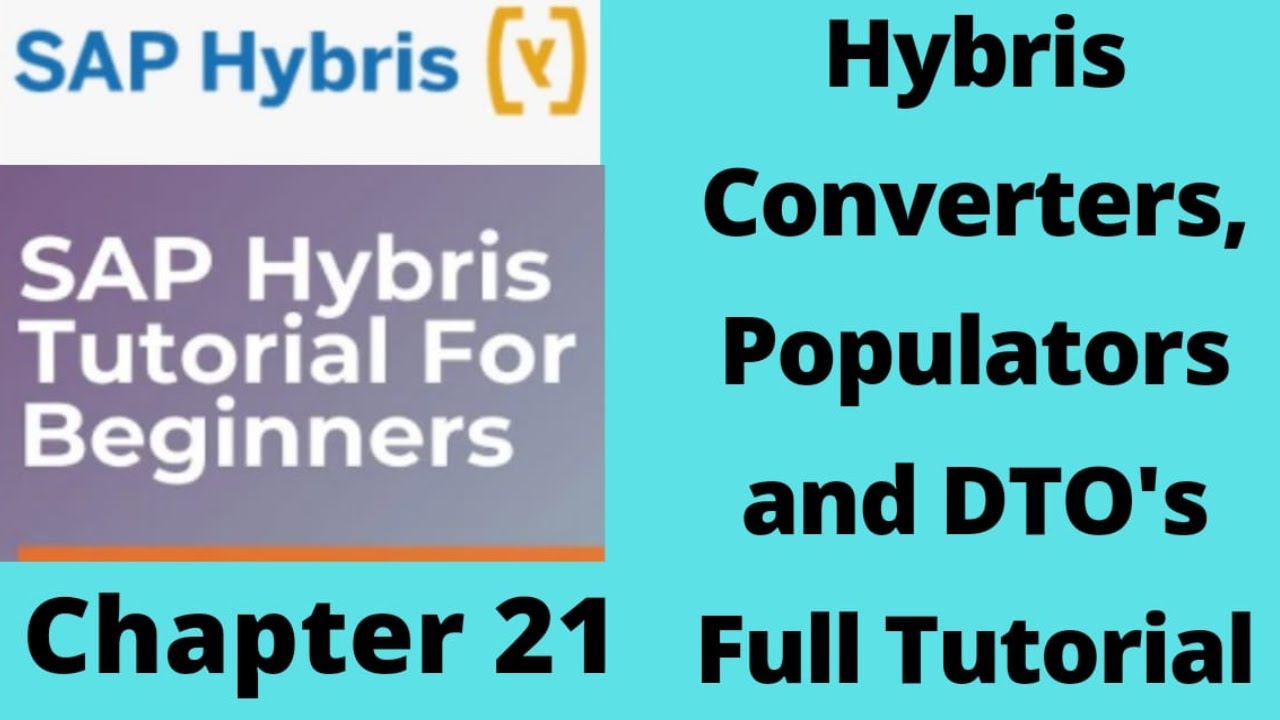 hybris converters and populators | converter and populator |sap hybris tutorial for beginners|Part21