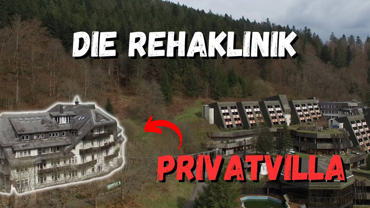 ALLES zurückgelassen! Warum liegen hier noch Spritzen? 🏥 Die verlassene Villa der Schwarzwaldklinik