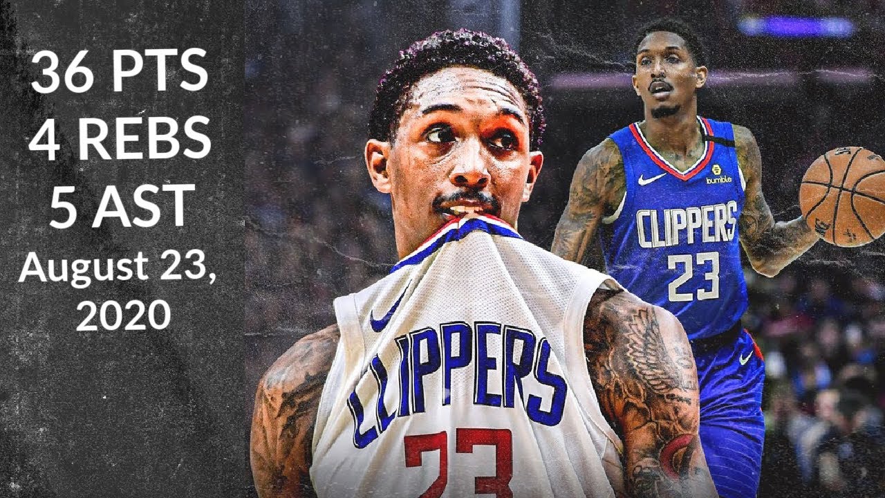 Lou Williams 36 PTS 4 REBS 5 AST |Clippers vs Mavs | NBA Playoffs 8/23/20