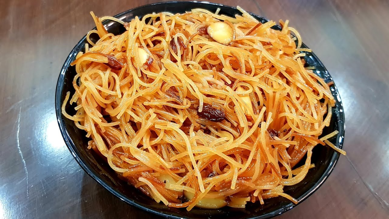 Dry Sweet Vermicelli Recipe without milk کوئیک ناشتے کی سویاں پرفیکٹ سویاں ہیلدی اینڈ مزیدار سویاں