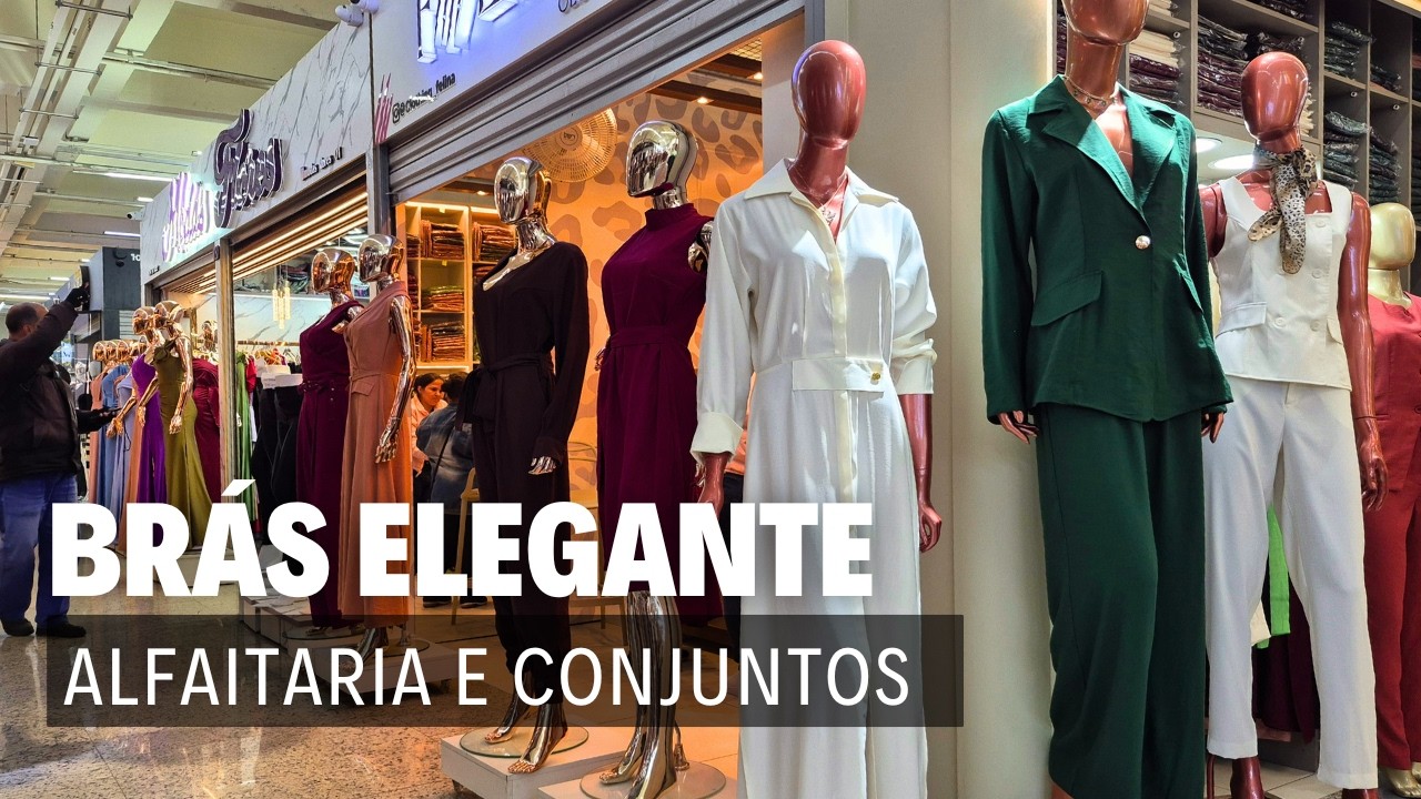 Tour nas lojas do Shopping Canindé no Brás | Novidades elegantes de inverno 2025 !