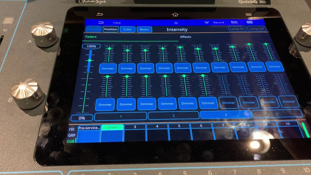 ChamSys QuickQ Lighting Board Tutorial 6