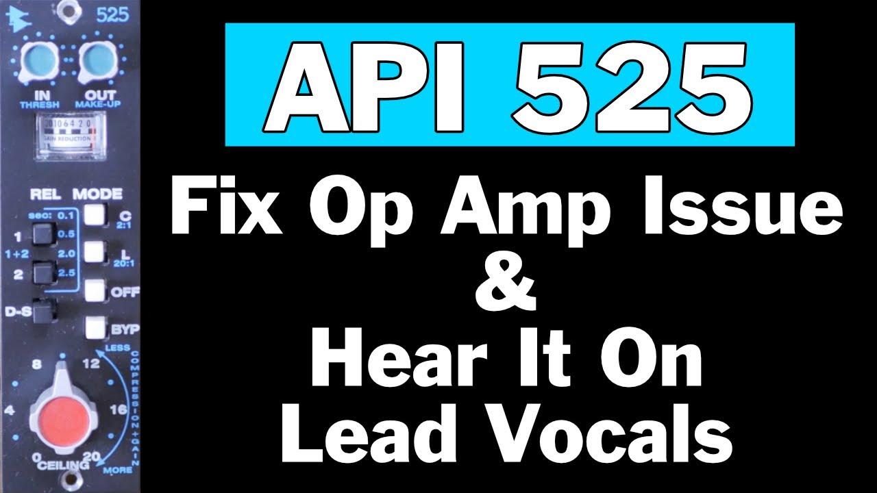 API 525 Compressor Crushing It On Vocals. Hear Every Setting And Learn Its Inherent Flaw!