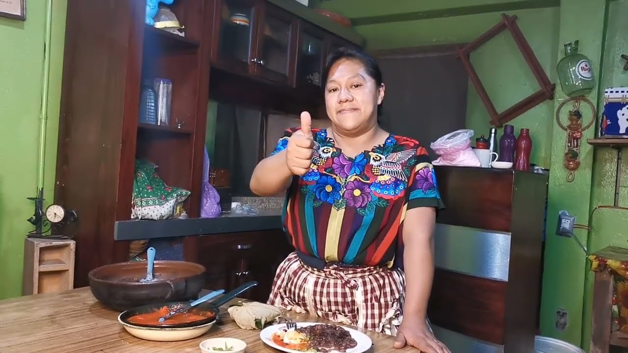 Cómo hacer Frijoles con Chicharron Quetzaltenango - Guatemala