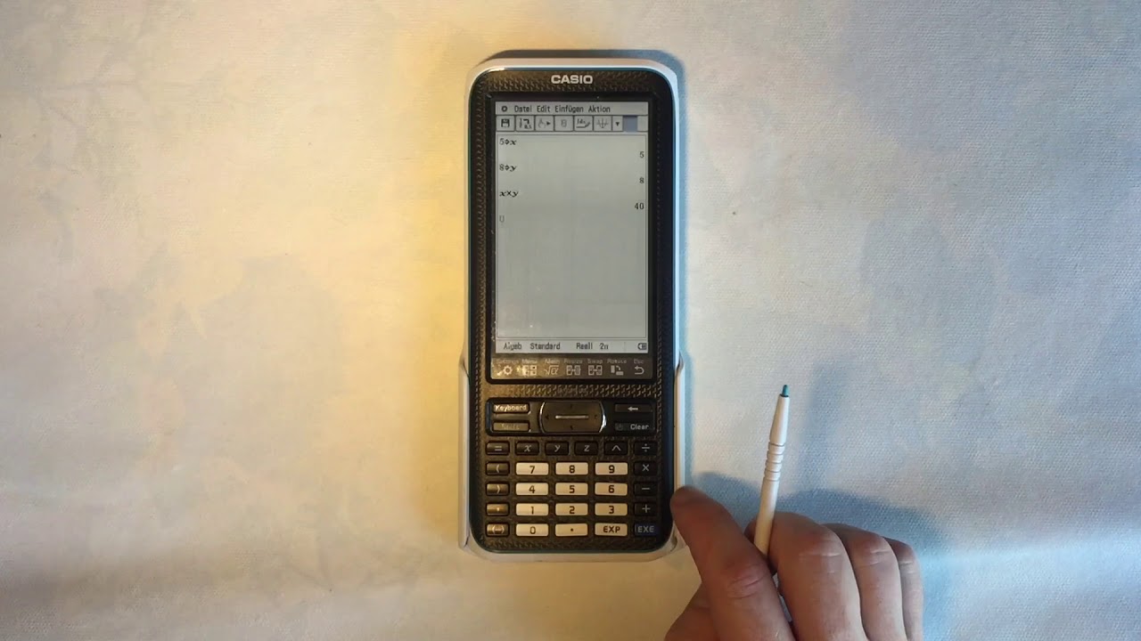 CASIO ClassPad II - eActivity - Teil 1