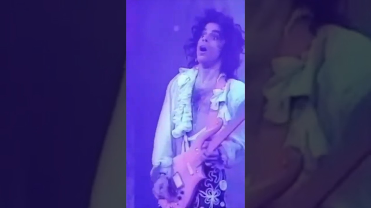 One Of The Best Live Version of Purple Rain - Prince (European Tour in Dortmund 1988) #Shorts