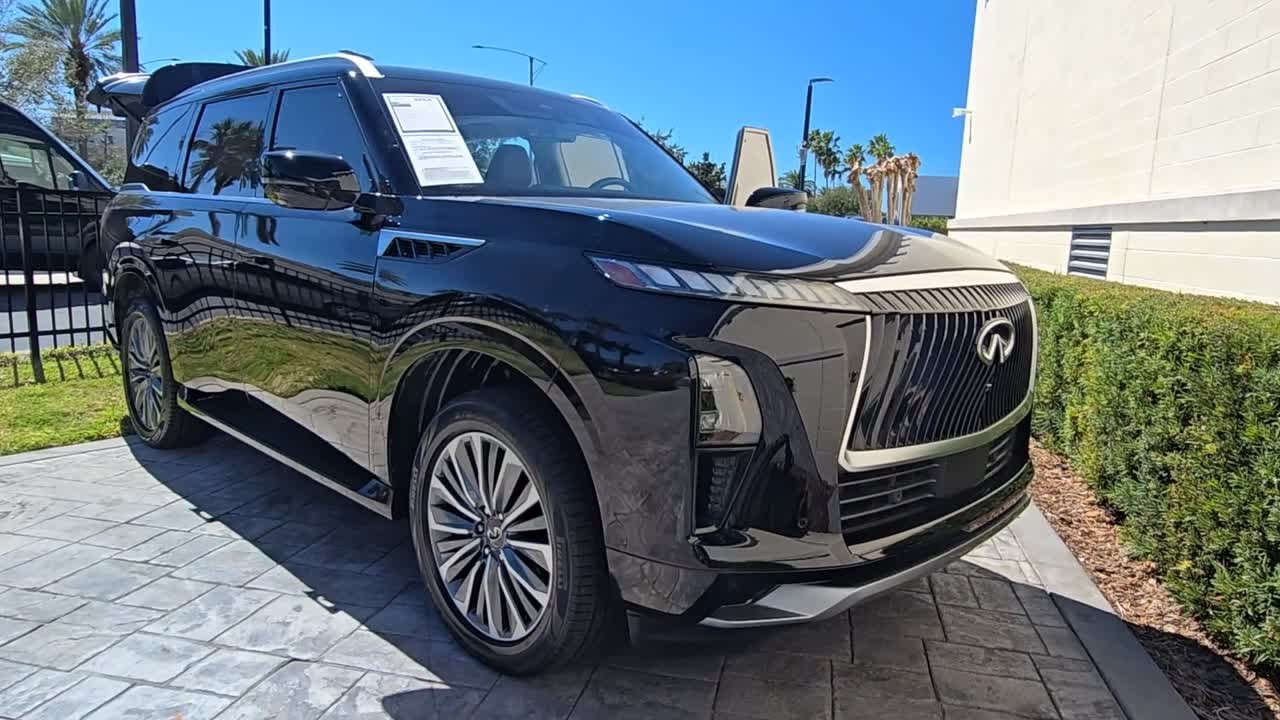 2025 INFINITI QX80 LUXE Orlando, Winter Park, Clermont, Merritt Island, Tampa FL