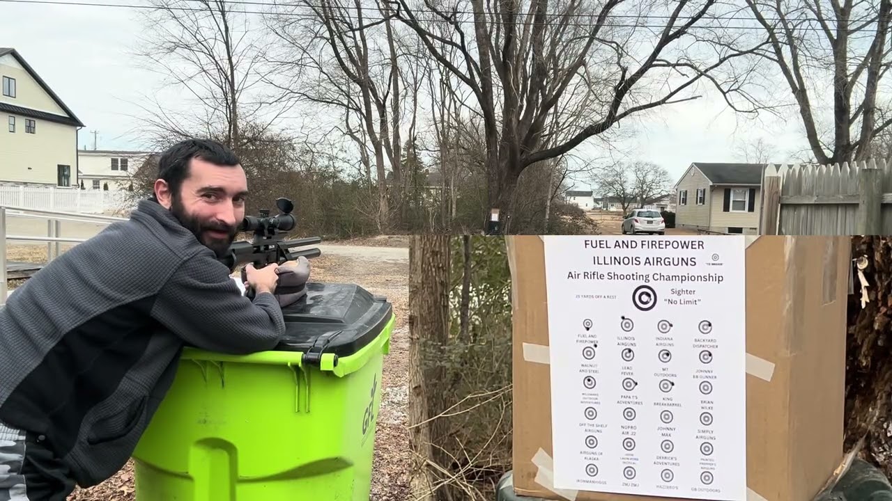 Чемпионат по стрельбе из пневматической винтовки @fuelandfirepower @IllinoisAirguns