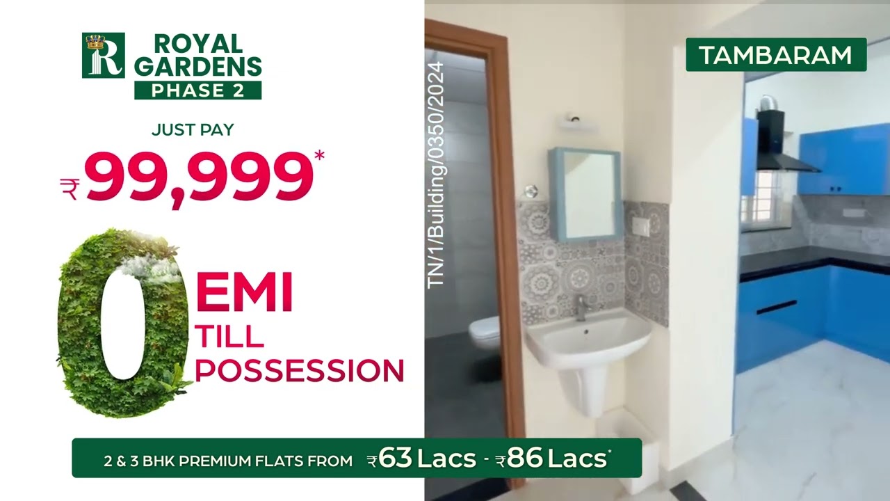 Apartments for Sale in Tambaram - Marutham Royal Gardens