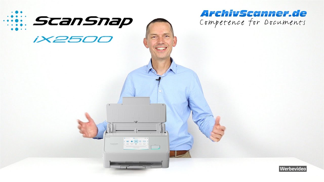 Der neue ScanSnap iX2500 Scanner von RICOH