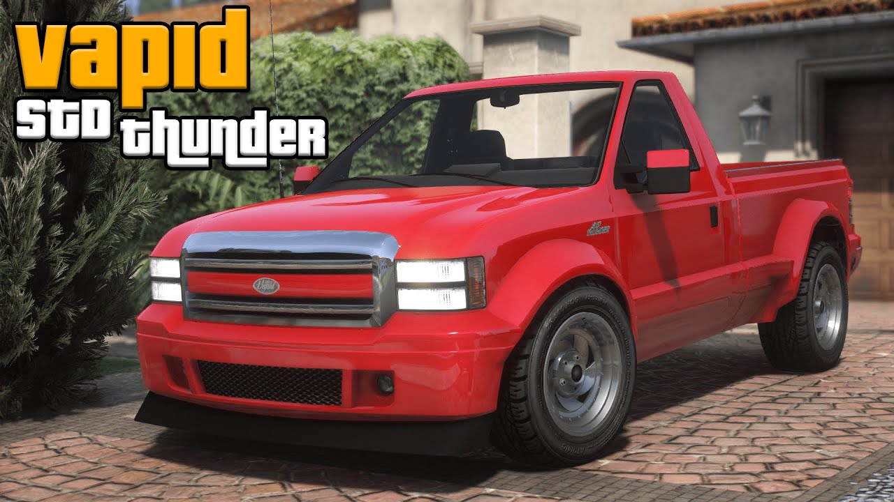 Vapid STD Thunder (Ford SVT Lightning) | GTA V Lore Friendly Car Mods | PC