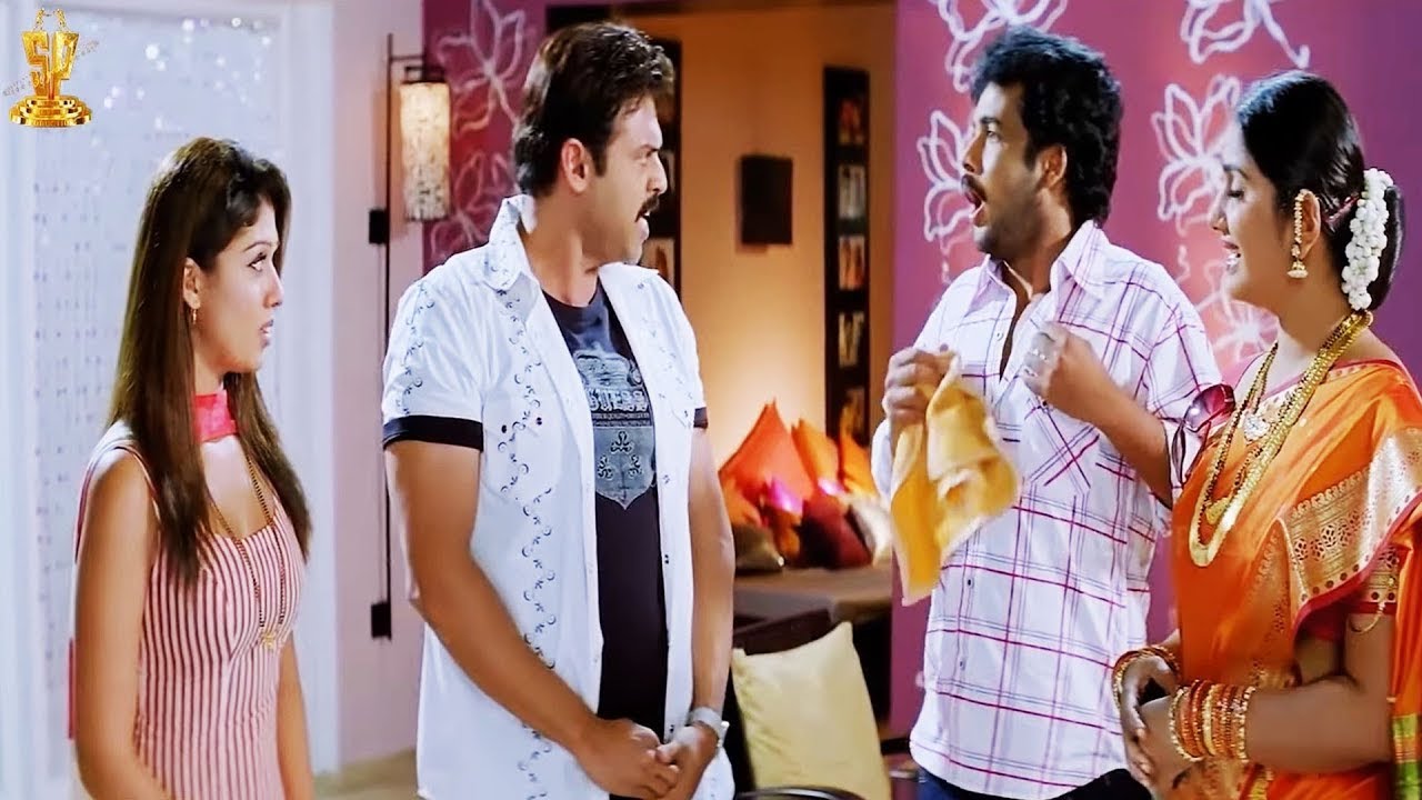 Kokapeta Aunty Comedy Scene || Tulasi Movie || Venkatesh, Nayanthara || SP Movies Scenes