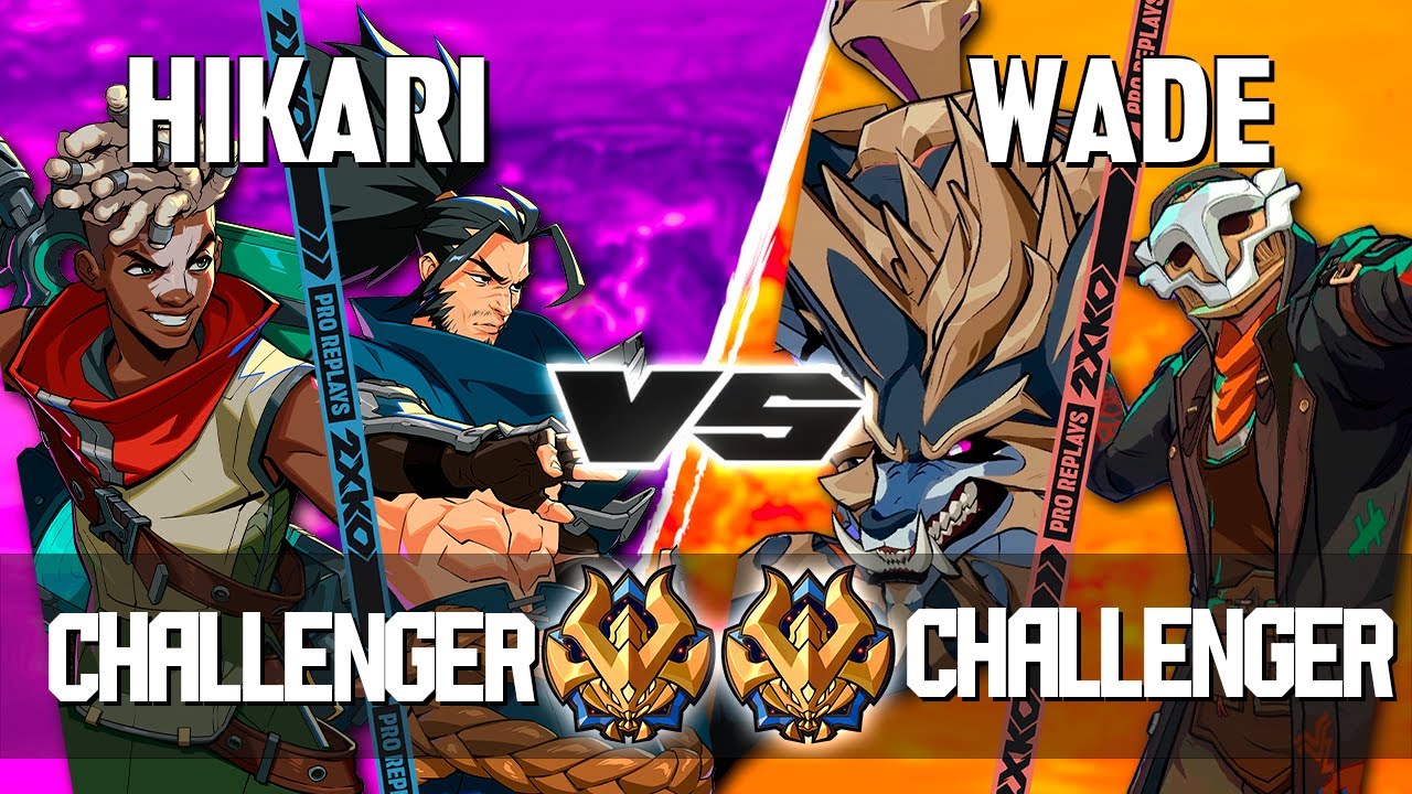 2XKO ▰ HIKARI (Yasuo-Ekko) vs WADE (Warwick-Ekko) ▰ 2XKO Pro level replays