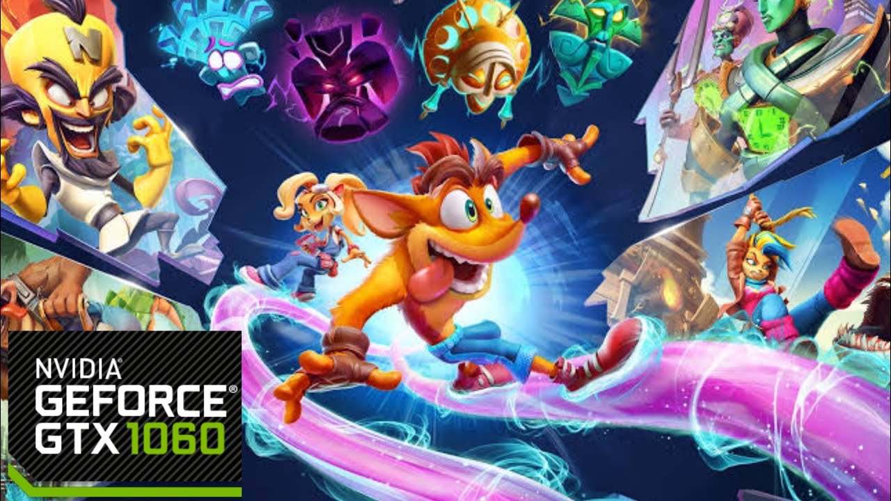 Crash Bandicoot 4 Ryzen 5 2400G GTX 1060 Gameplay Benchmark Low Medium High Insane settings