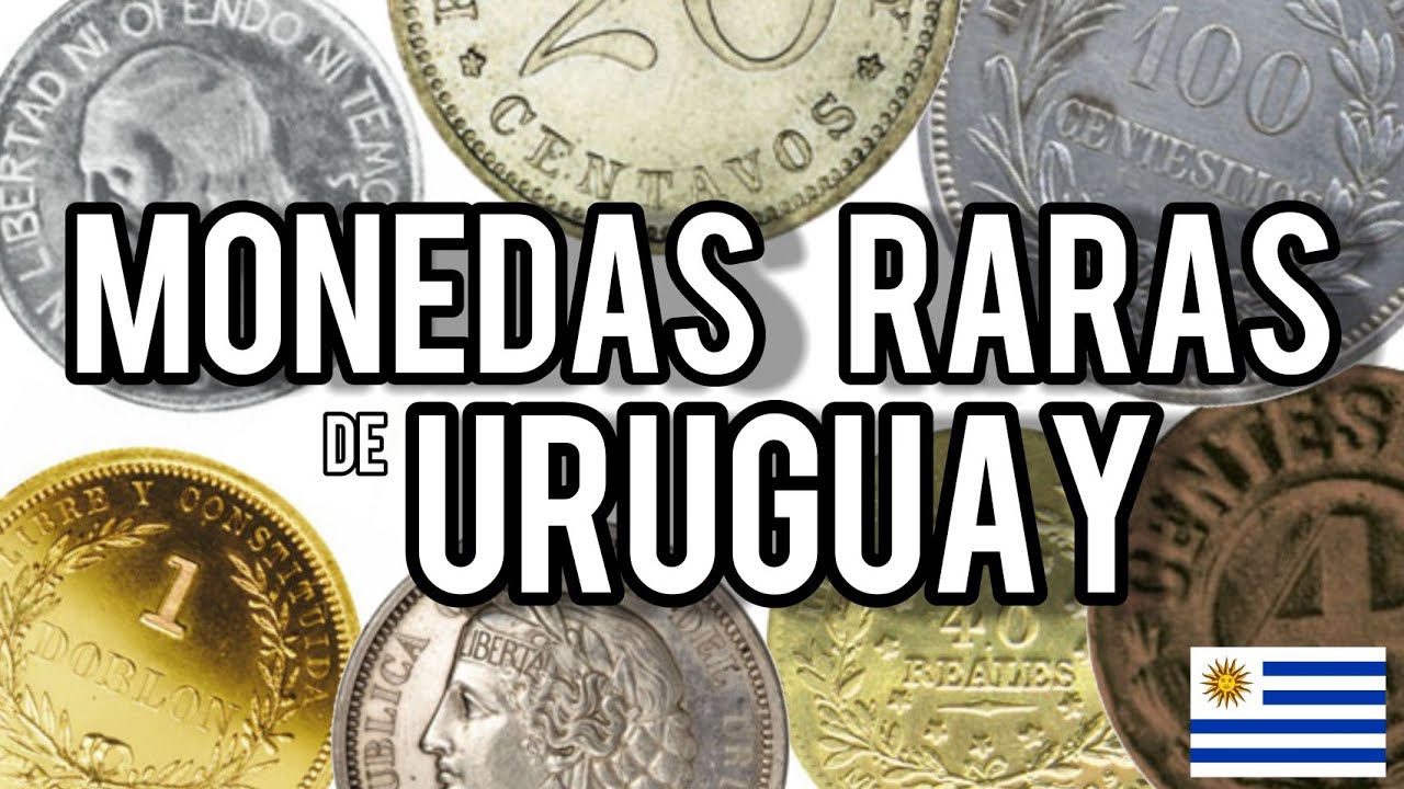🇺🇾 MONEDAS  RARAS  de URUGUAY!!🇺🇾
