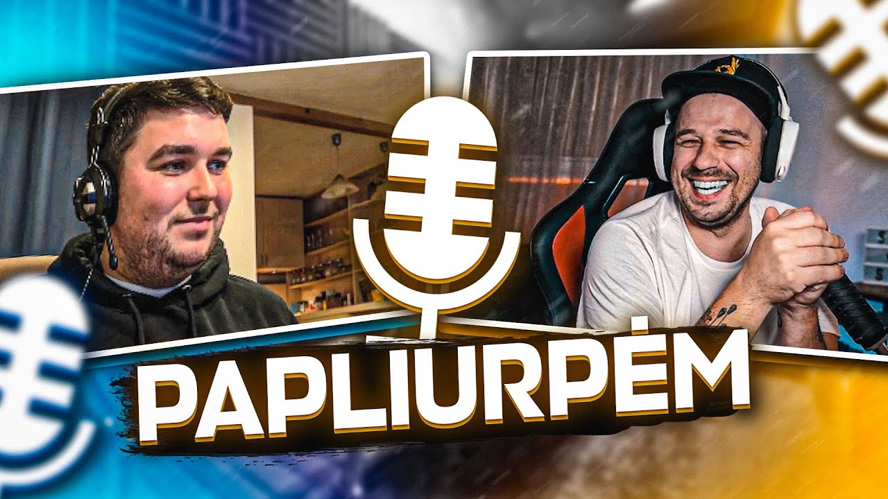 Papaskojau &scaron;iek tiek apie save... Pakelbėjom apie Power Hit Radio!!! Su Laurynu Matoniu