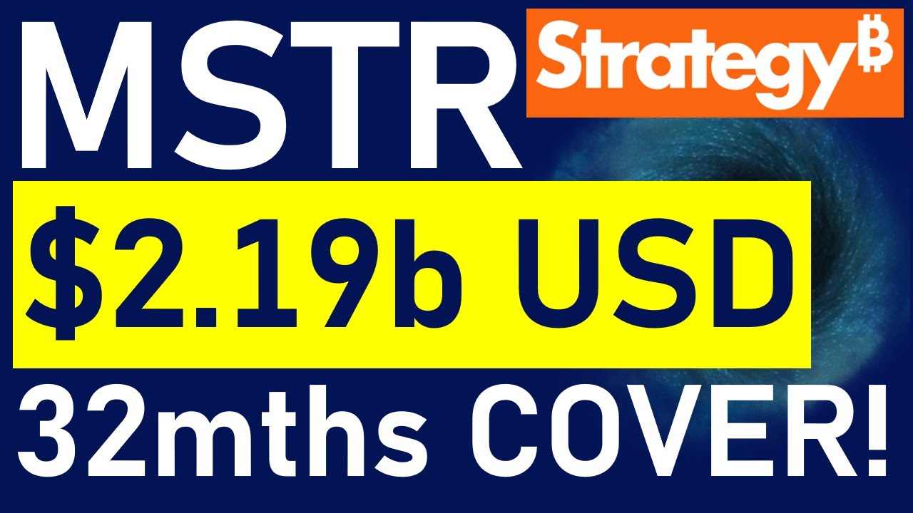 MSTR Stock: Saylor Ups Cash Reserves to $2.19b, 32mnths Cash Dividend Coverage! (BTC coverage 73yrs)