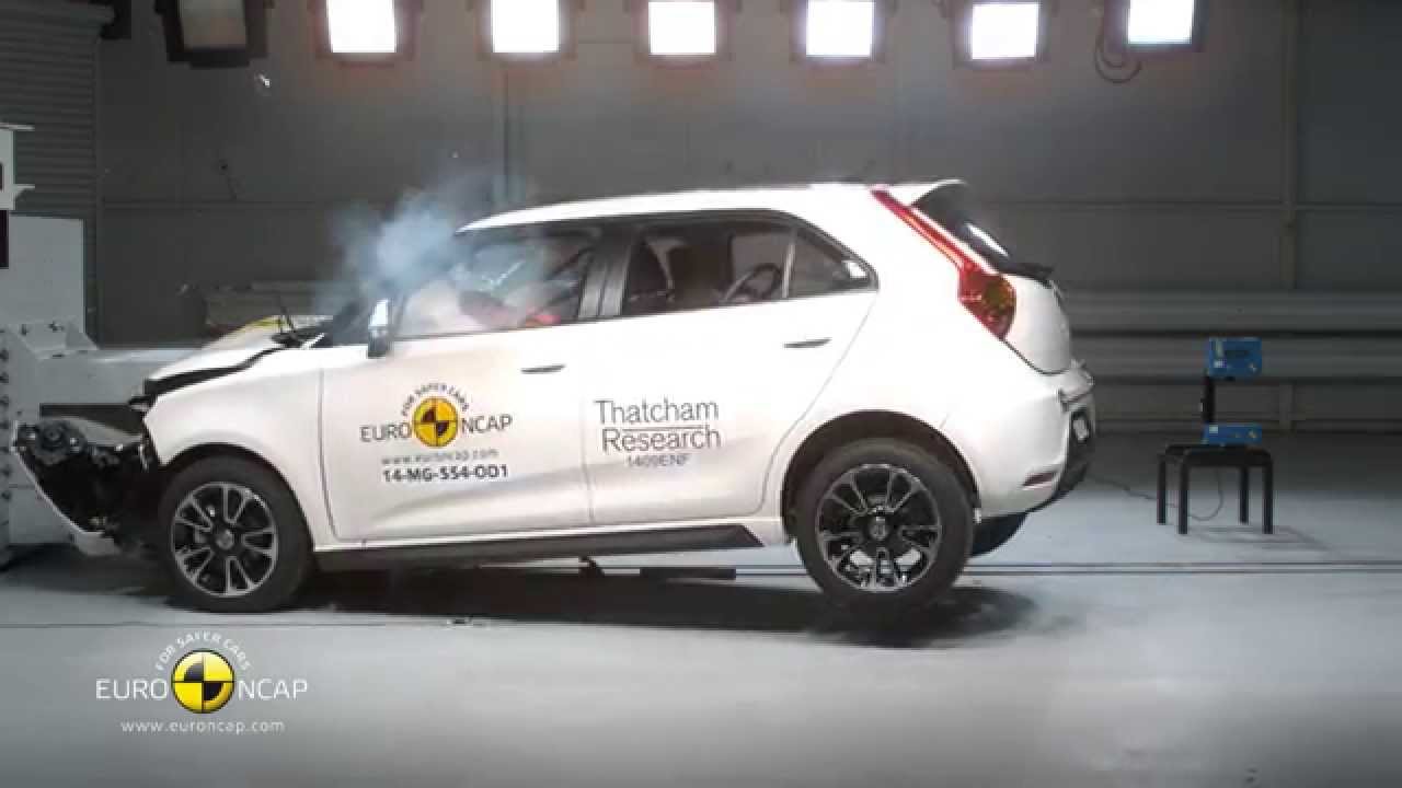 Euro NCAP Crash Test of MG3 2014