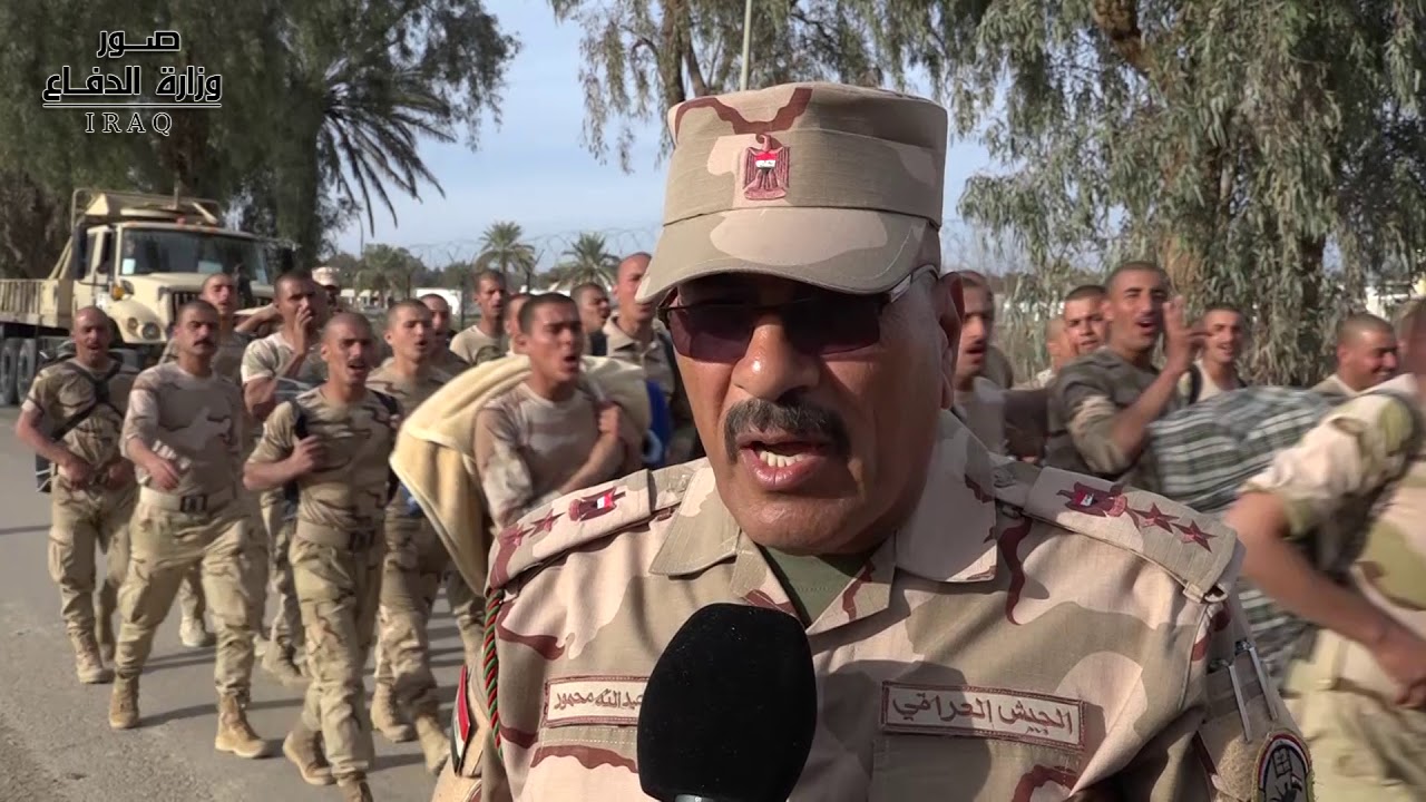 مركز تدريب الانبار ينهي تدريبات دورة الصاعقة للمتطوعين الجدد