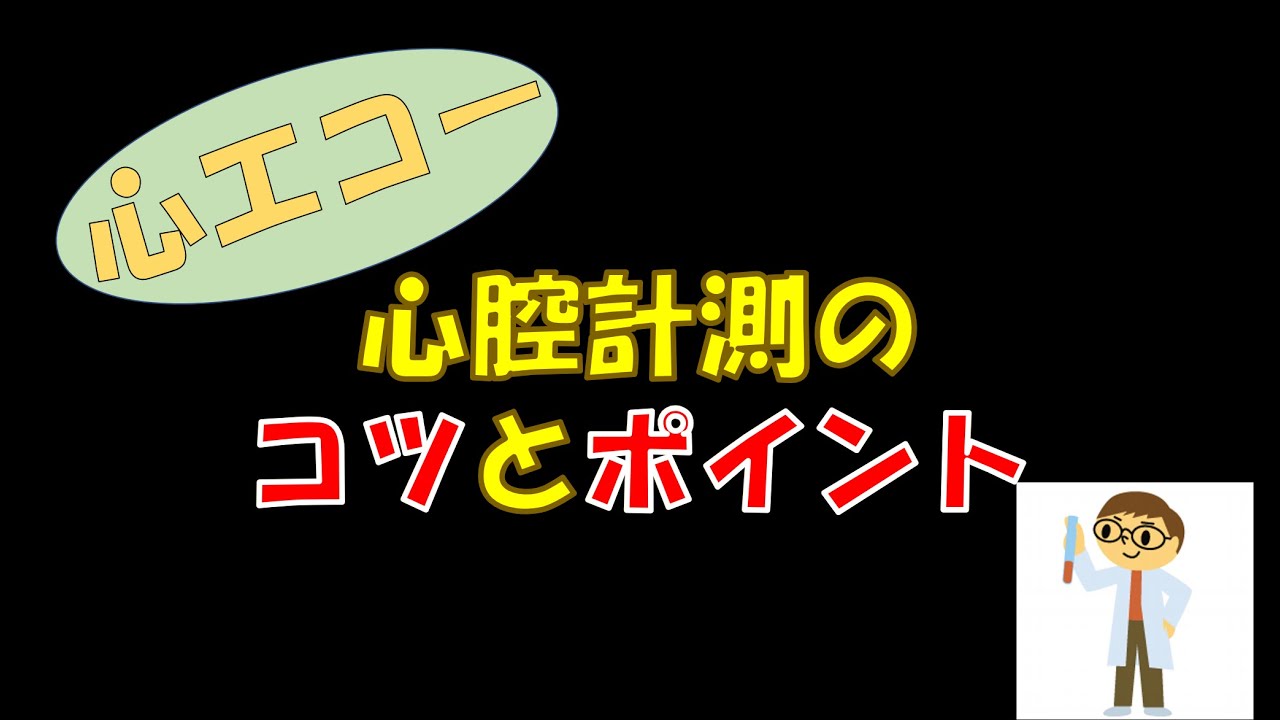 【心エコー】丁寧なBモード計測をするためのポイント！
