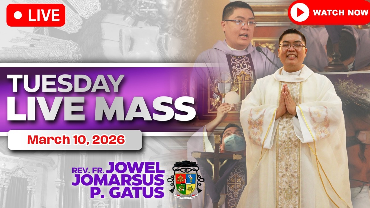 FILIPINO LIVE MASS TODAY ONLINE *MARCH 10, 2026* FR. JOWEL JOMARSUS GATUS