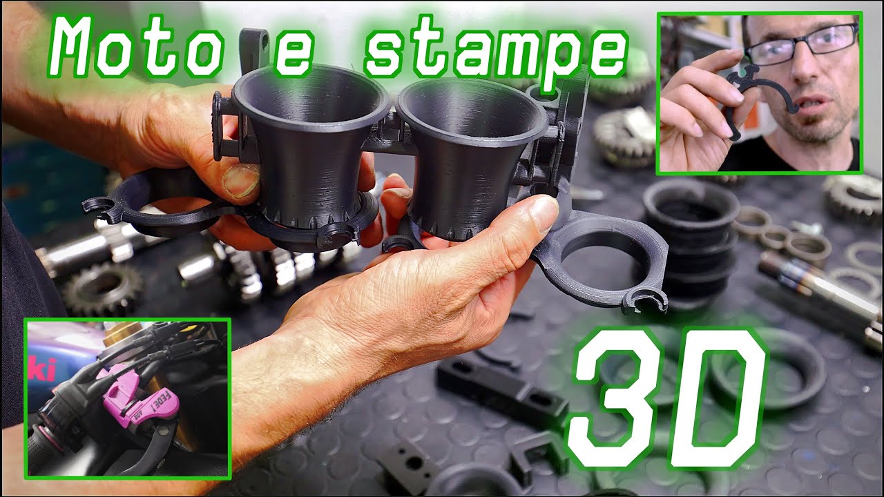Idee geniali di STAMPE 3D per la MOTO