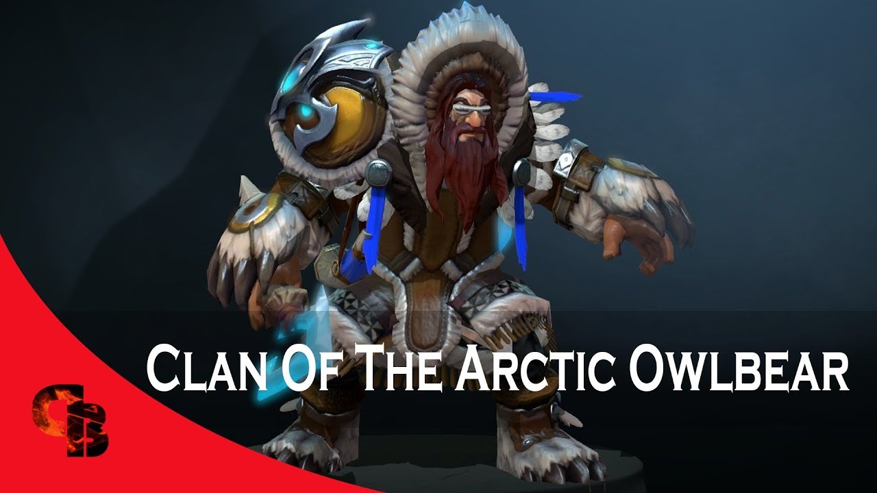 Dota 2: Store - Lone Druid - Clan Of The Arctic Owlbear