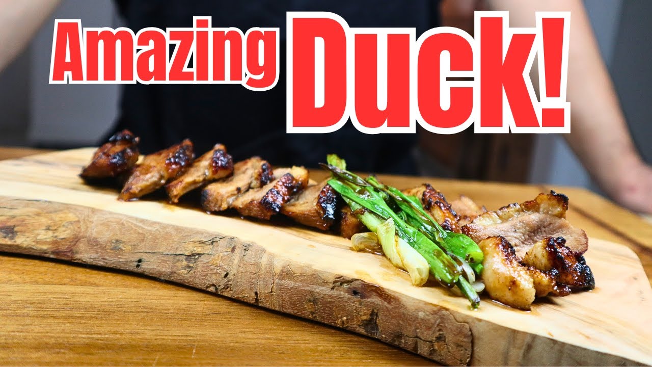 KOJI DUCK! How to make easy Japanese BBQ style Duck!