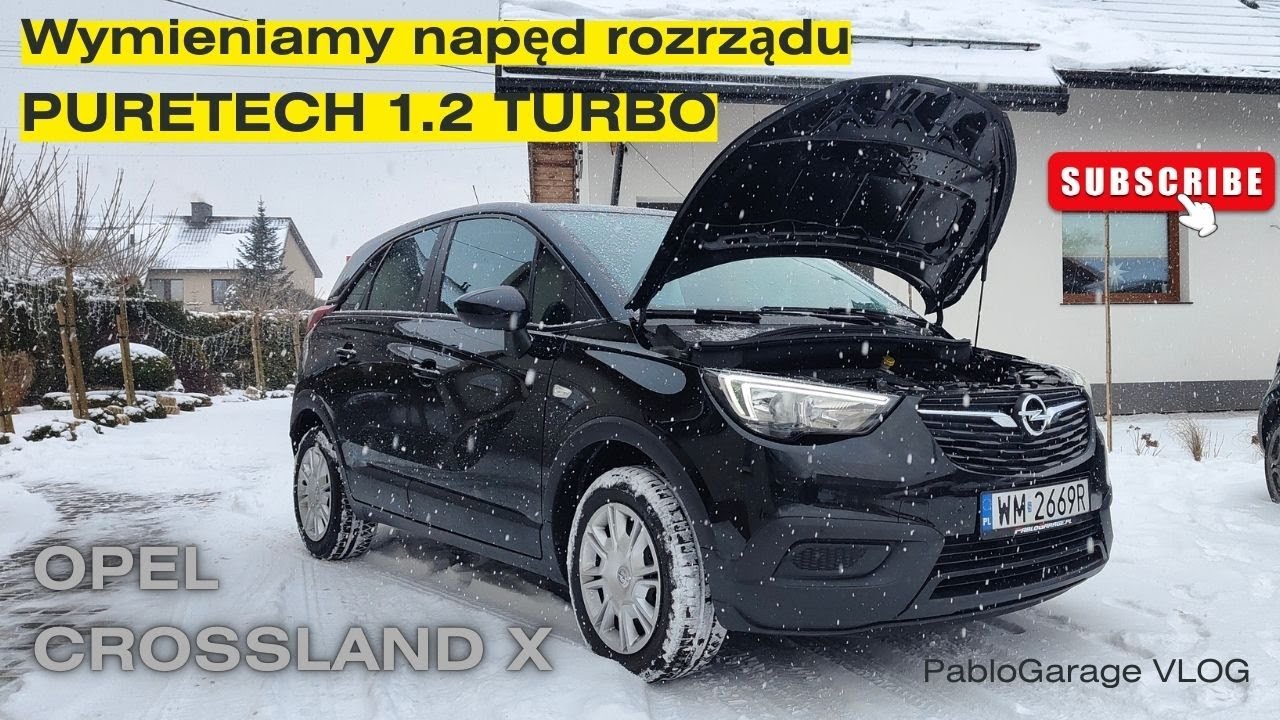 PORADNIK Wymiana napędu rozrządu w silniku 1.2 PURETECH Turbo OPEL CROSSLAND #stellantis #puretech