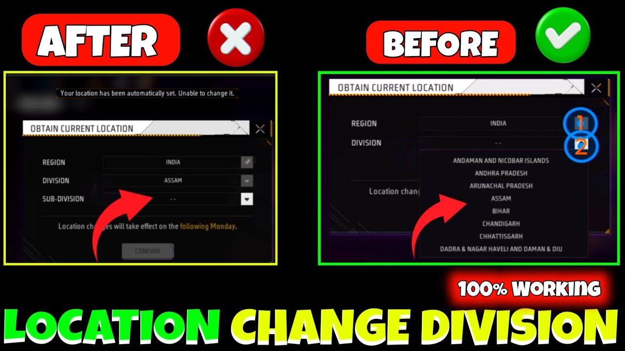 I Fixed Free Fire's Location Change Bug |