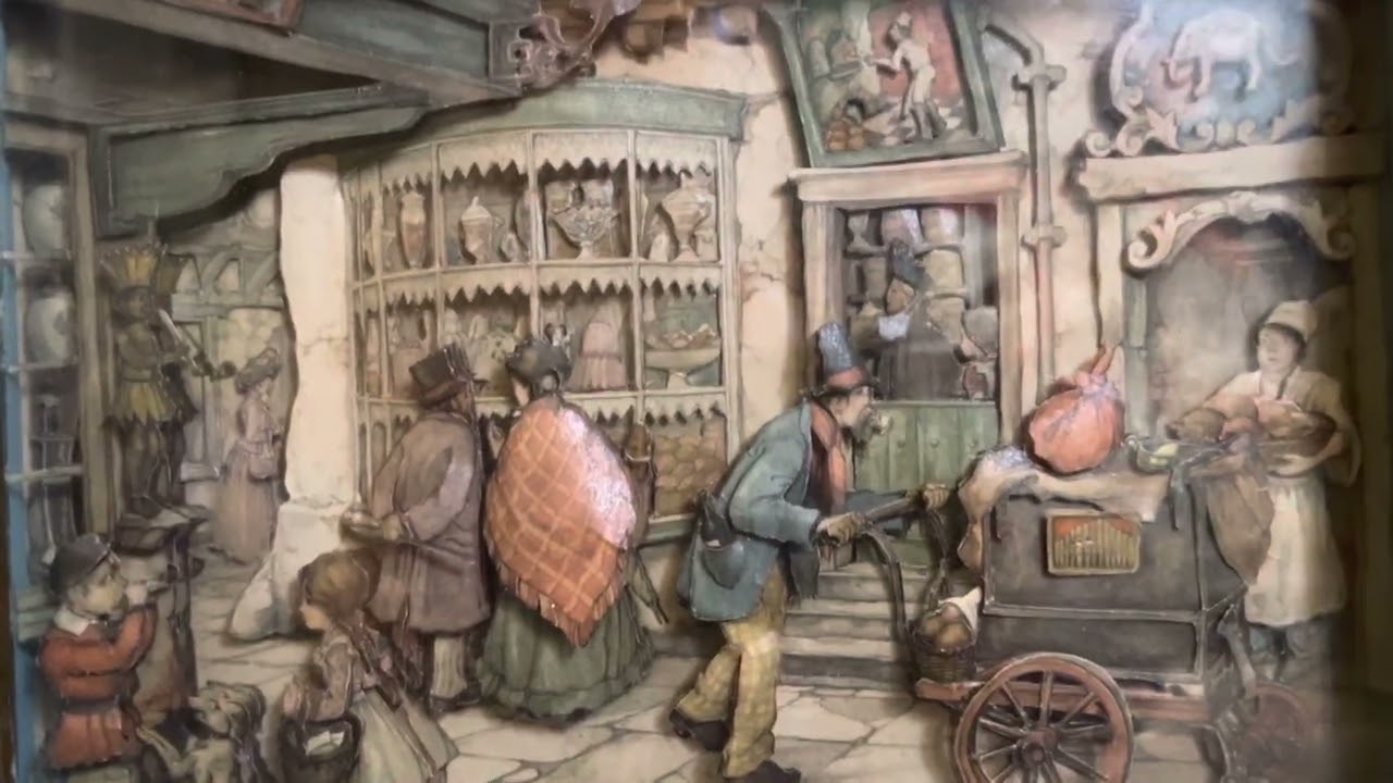 VINTAGE ANTON PIECK 3 D SHADOW ART. #Shorts#Vintage#Paper